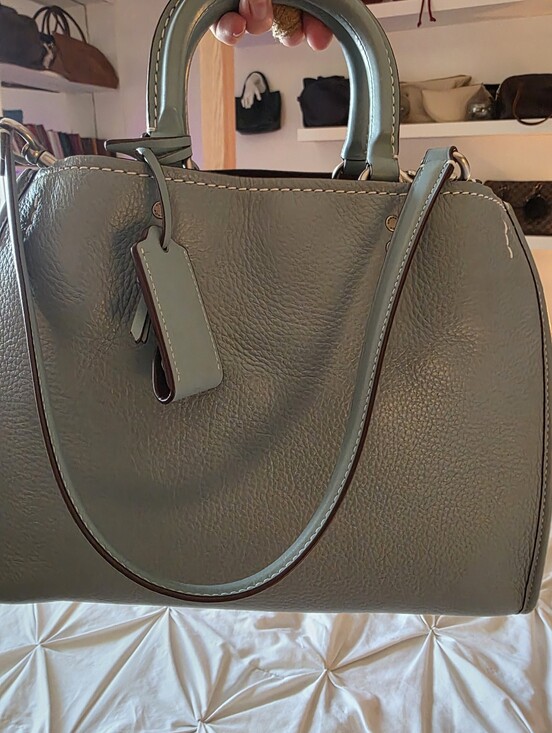 Handbags - Coach Rogue In Steel Blue